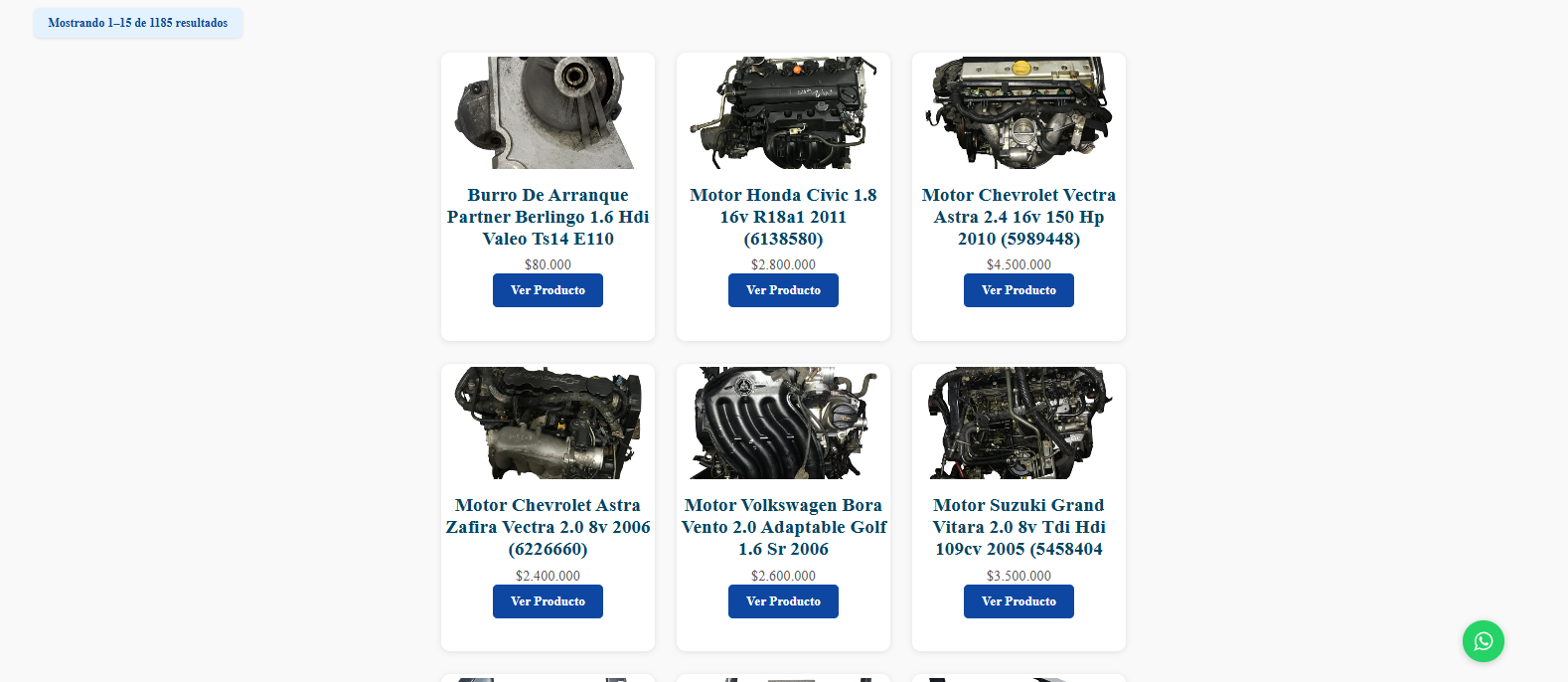 Cozza 1.0 - Listado y paginacion real