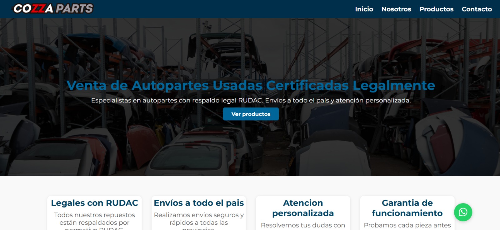 Cozza 2.0 - Home SPA Vue